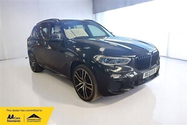 Black Used 2021 BMW X5 M Sport SUV | £39,990 - Image 1/1