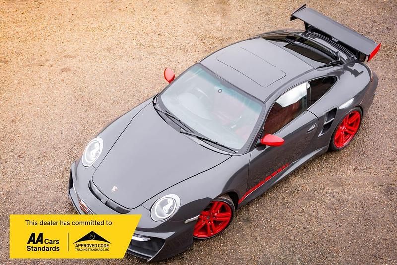 Used Porsche 996 Turbo 414 HP (304 kW) 2002 Silver Coupe