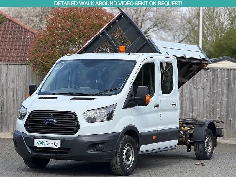 Begagnad Ford Transit 170 HK (125 kW) 2019 Vit Cab