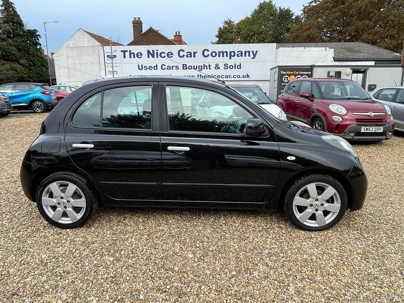 Black Used 2010 Nissan Micra N-TEC Hatchback | £2,495 (A bit pricey) - Image 1/4