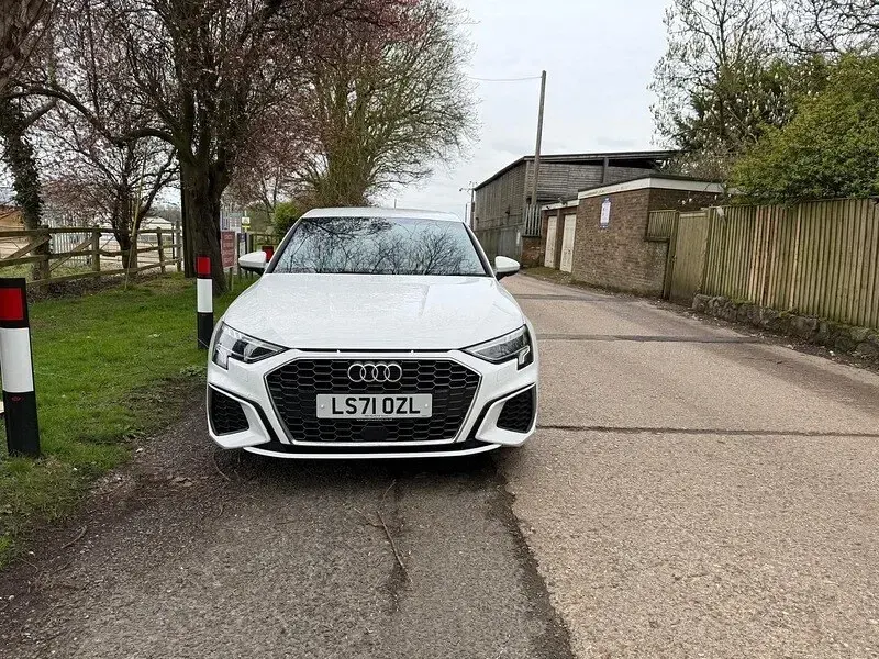 Used Audi A3 e-tron S-Line 2021 White Hatchback