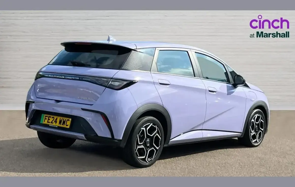 Used BYD Dolphin Comfort 150 kW (204 HP) 2024 Purple Hatchback