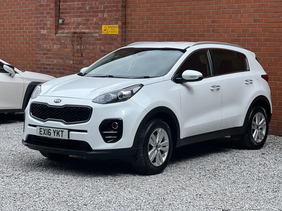 Used Kia Sportage 130 HP (95 kW) 2016 White SUV
