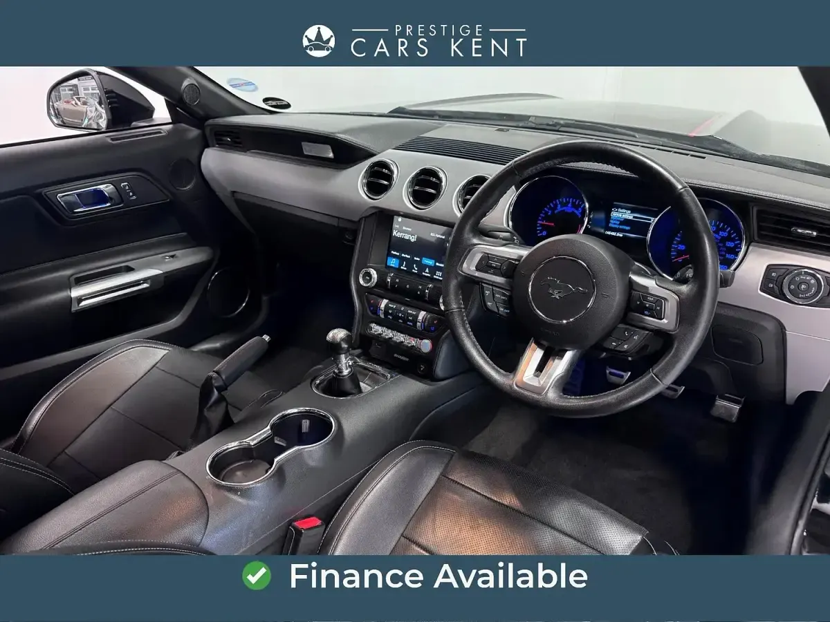 Used Ford Mustang 310 HP (228 kW) 2018 Black Cabriolet
