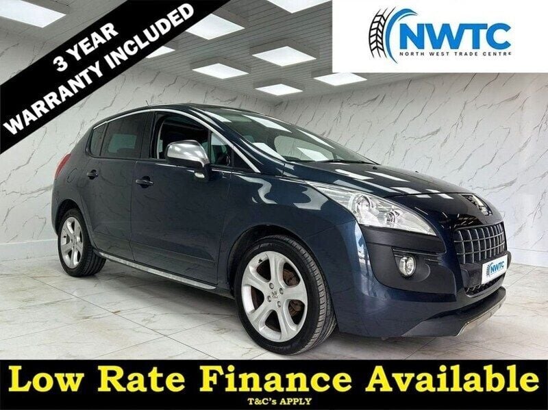 Blue Used 2013 Peugeot 3008 Allure SUV | £4,095 (Fair price) - Image 1/3