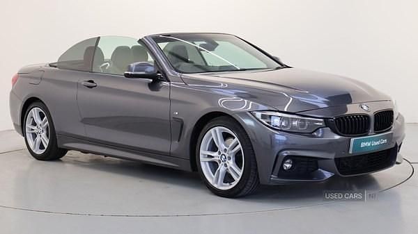 Used BMW 420 M Sport 187 HP (137 kW) 2019 Grey Cabriolet