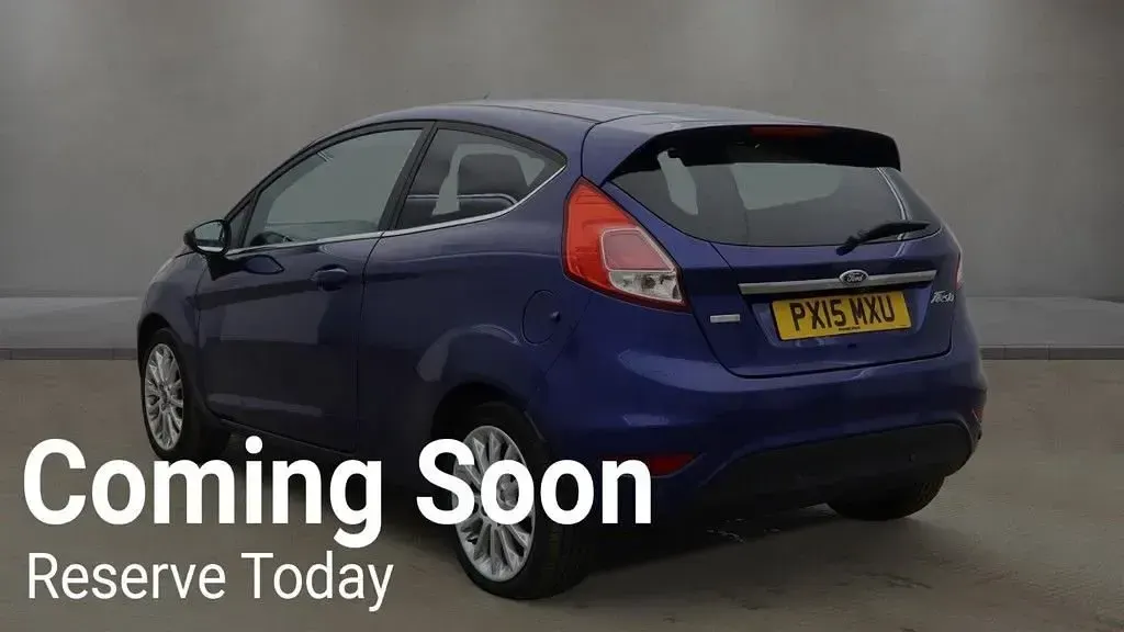 Used Ford Fiesta Titanium X 125 HP (91 kW) 2015 Blue Hatchback