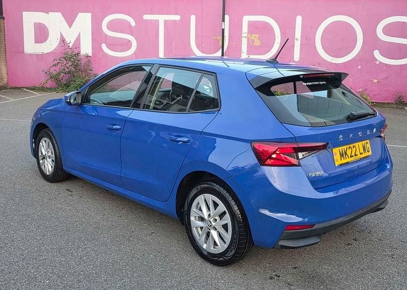 Used Skoda Fabia Comfort 2022 Blue Hatchback