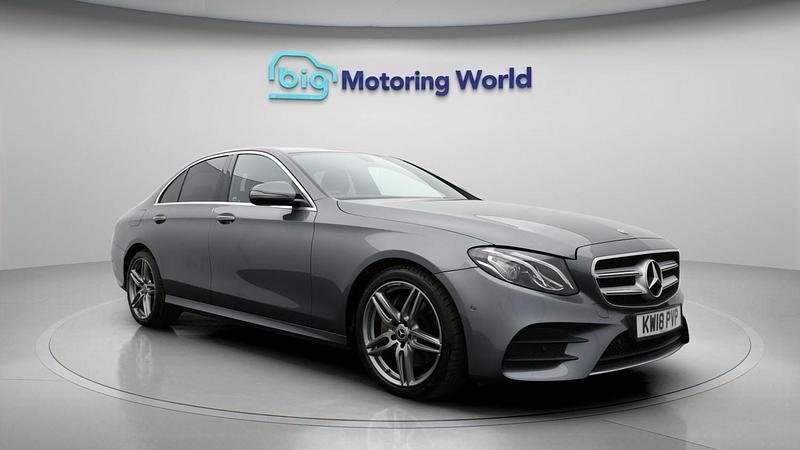 Used Mercedes E220 AMG line 2018 Grey Sedan