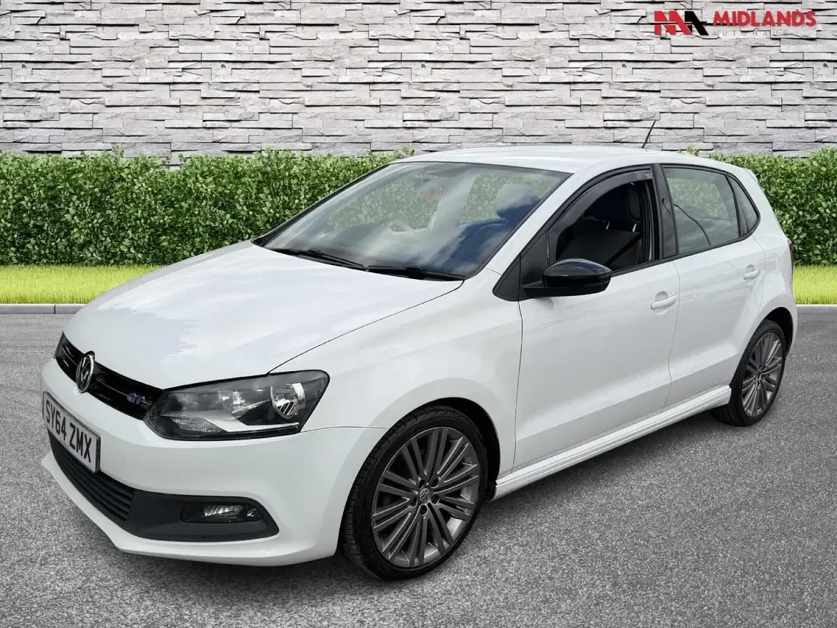 Usado VW Polo BlueGT 2014 Blanco Utilitario