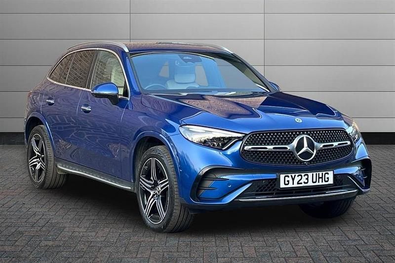 Used Mercedes GLC300e AMG Line Premium 313 HP (230 kW) 2023 Spectral blue Estate