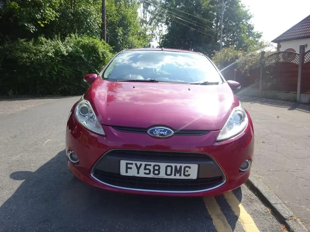 Used Ford Fiesta Zetec 82 HP (60 kW) 2008 Red Hatchback