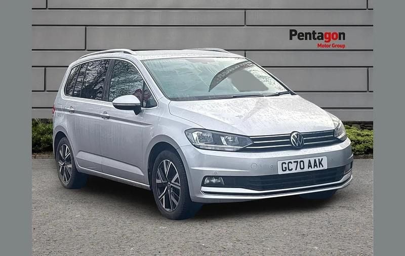 Used VW Touran SEL 150 HP (110 kW) 2021 Silver MPV