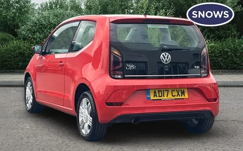 Used VW up! S 90 HP (66 kW) 2017 Red Hatchback