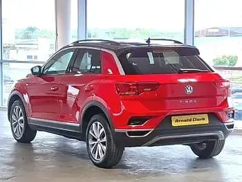 Używany VW T-Roc Design 115 KM (84 kW) 2020 Czerwony SUV