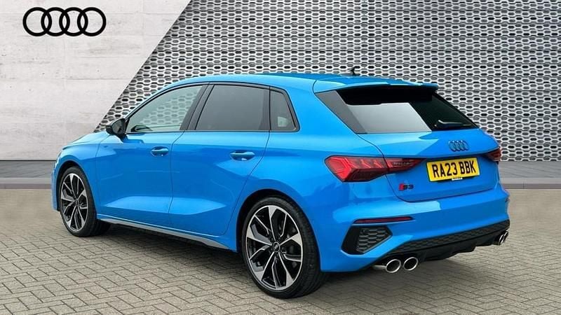 Used Audi A3 Comfort 310 HP (228 kW) 2023 Blue Sedan