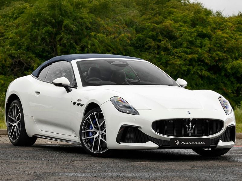 White New 2025 Maserati GranCabrio Cabriolet | £129,898 - Image 1/4