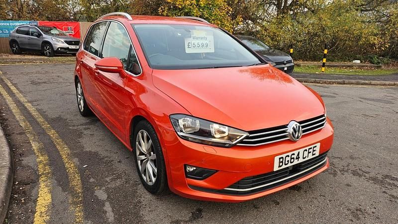 Used VW Golf Sportsvan GT 2014 Orange MPV