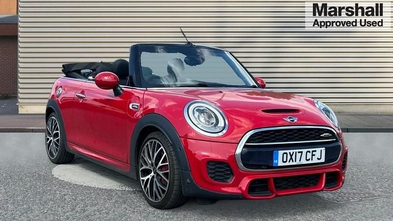 Red Used 2017 Mini John Cooper Works Cabriolet Cabriolet | £14,188 (A bit pricey) - Image 1/4