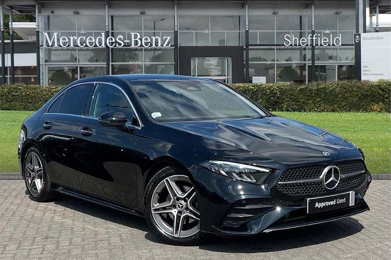 Black Used 2024 Mercedes A200 Executive Sedan | £26,317 (Fair price) - Image 1/4