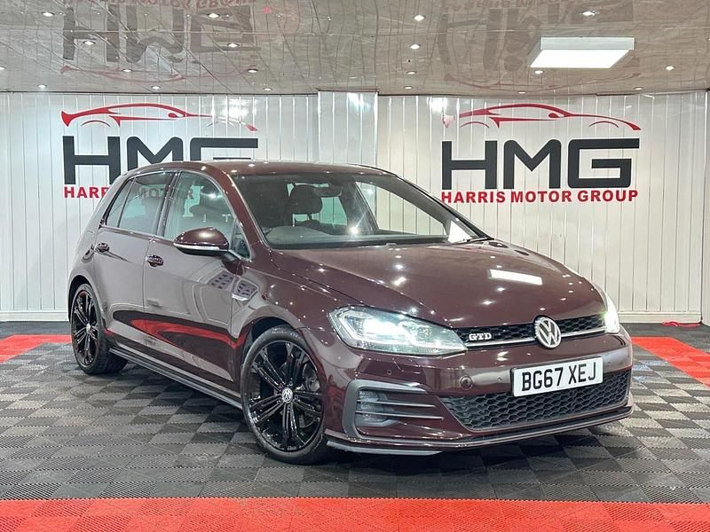 Used VW Golf VII GTD 150 HP (110 kW) 2017 Black Hatchback