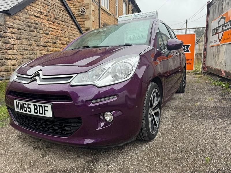 Purple Used 2015 Citroën C3 PureTech Hatchback | £4,995 (Expensive) - Image 1/4