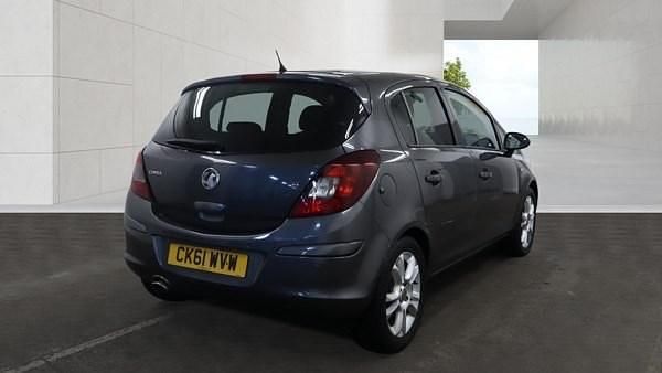 Used Vauxhall Corsa 90 HP (66 kW) 2011 Grey Hatchback