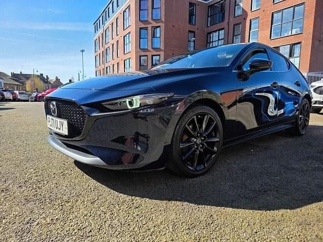 Begagnad Mazda 3 Inclusive 186 HK (136 kW) 2022 Blå Halvkombi