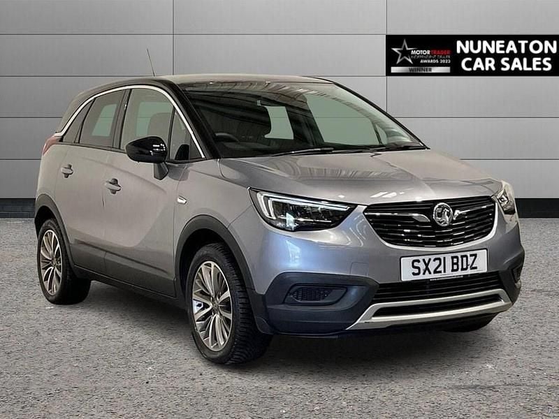 Used Vauxhall Crossland X SRi 110 HP (80 kW) 2021 Grey SUV