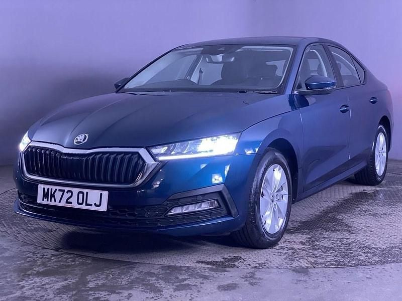 Used Skoda Octavia SE Technology 150 HP (110 kW) 2022 Blue Hatchback