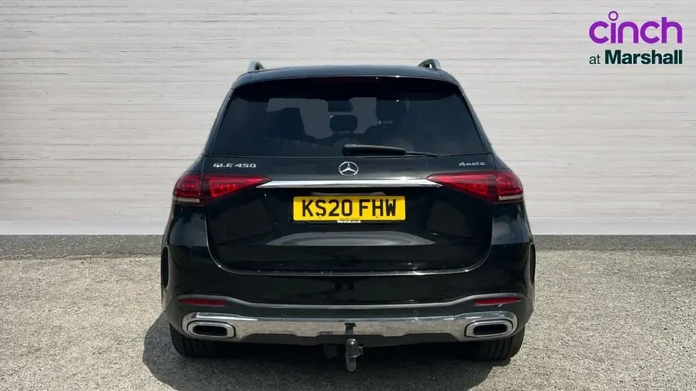 Used Mercedes GLE450 AMG line 367 HP (269 kW) 2020 Black SUV