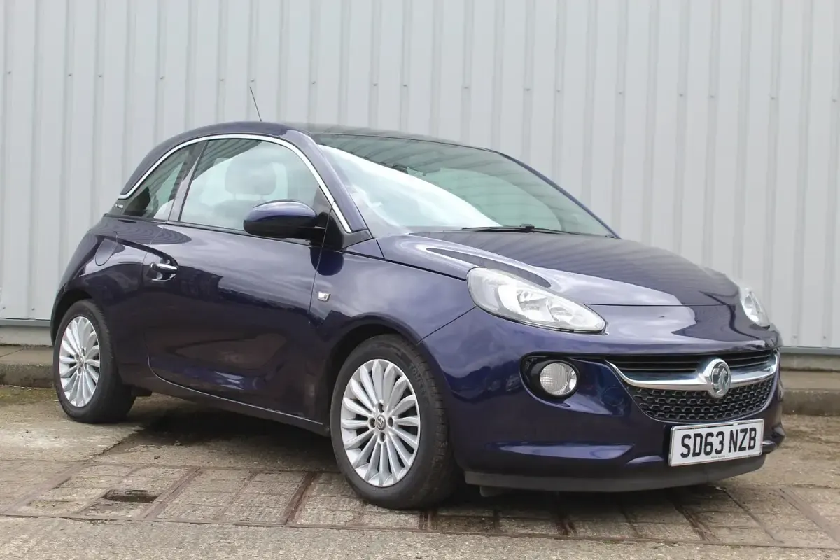 Used Vauxhall Adam Glam 2013 Blue Hatchback