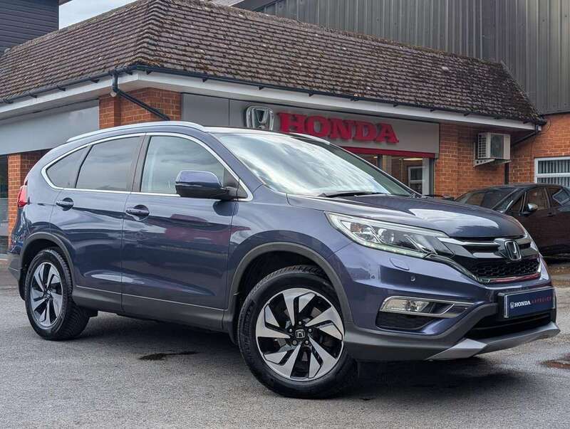 Twilight blue Used 2018 Honda CR-V EX SUV | £16,750 (Fair price) - Image 1/3
