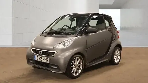 Used Smart ForTwo Cabrio Passion 2012 Black Cabriolet