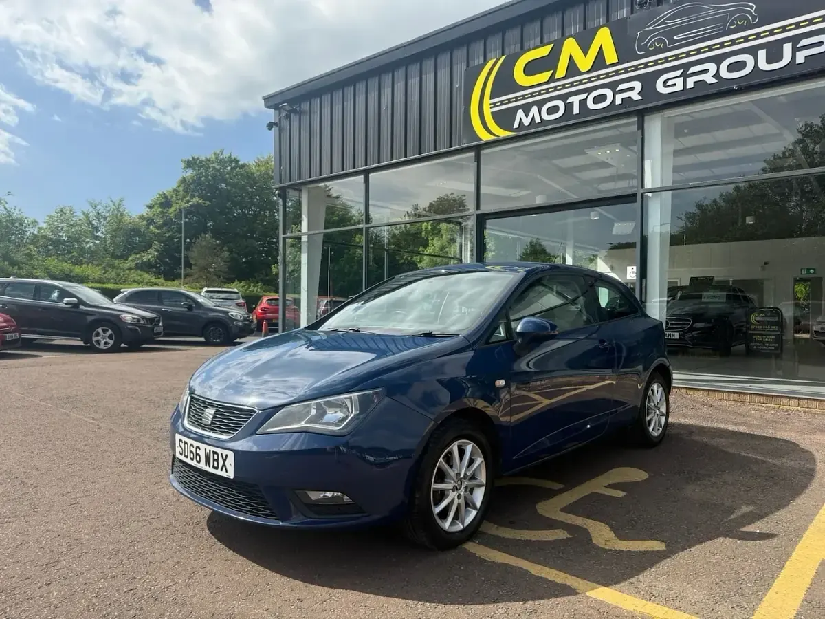 Used Seat Ibiza SE Technology 2017 Blue Hatchback