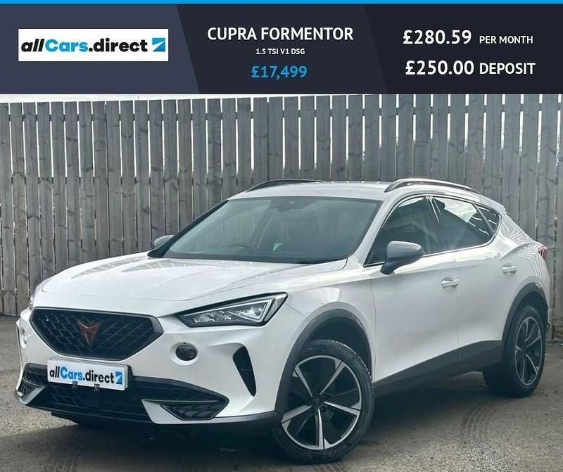 Used Cupra Formentor 150 HP (110 kW) 2022 White SUV
