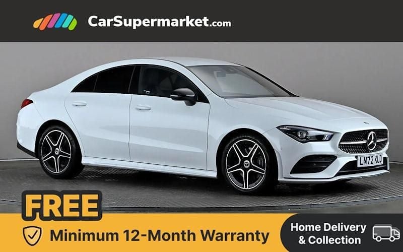 White Used 2022 Mercedes CLA220 Executive Sedan | £27,176 (Fair price) - Image 1/4