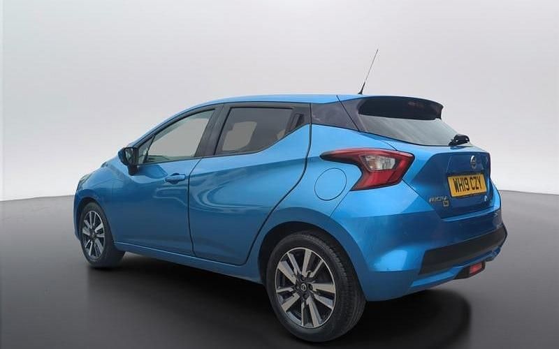 Used Nissan Micra S 101 HP (74 kW) 2019 Blue Hatchback
