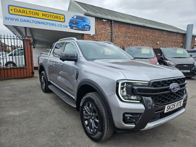 Silver Used 2025 Ford Ranger Wildtrack Pickup | £47,990 (Fair price) - Image 1/4
