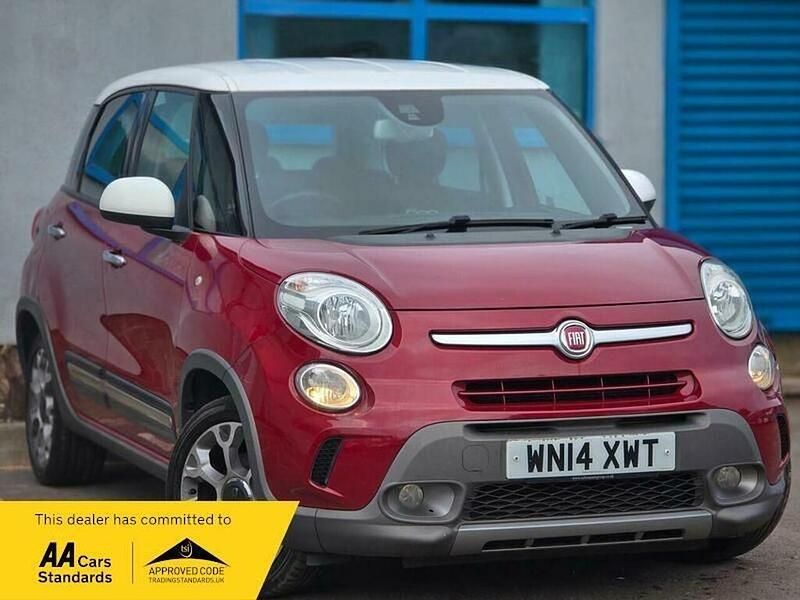 Used Fiat 500L Trekking 85 HP (62 kW) 2014 Red MPV