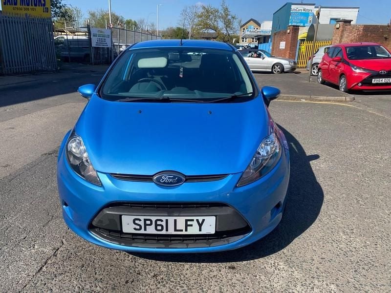 Used Ford Fiesta 82 HP (60 kW) 2011 Blue Hatchback