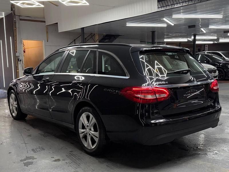 Used Mercedes C200 SE 2015 Black Estate
