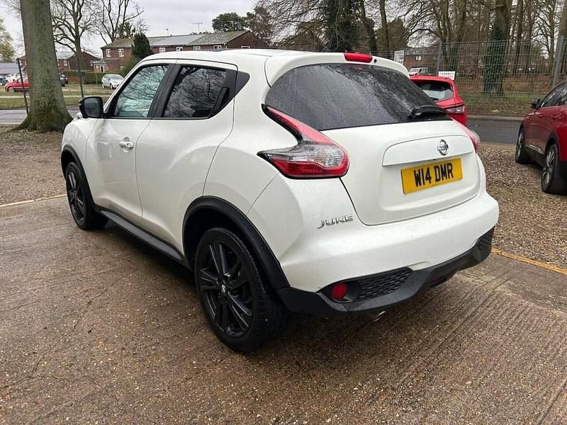 Used Nissan Juke S 110 HP (80 kW) 2016 White SUV