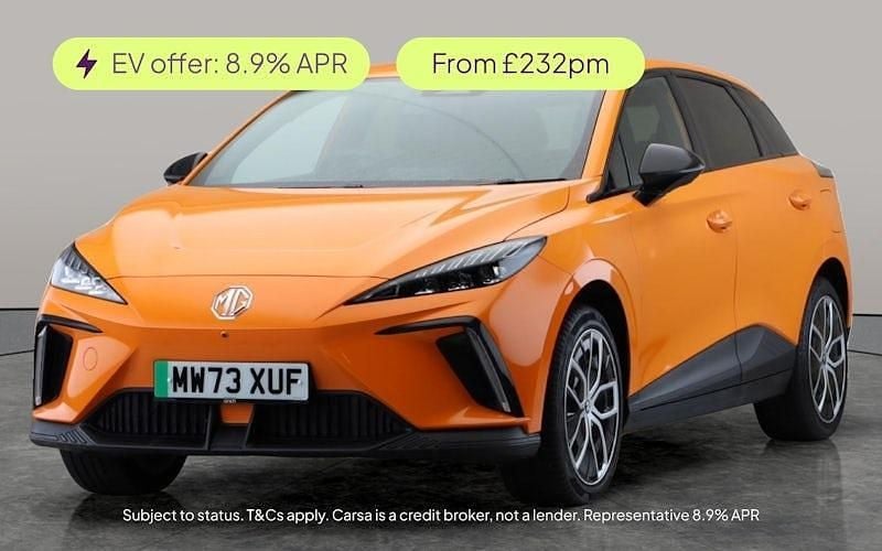 Used 2025 MG MG4 EV Trophy Hatchback | £16,472 (Good price) - Image 1/3