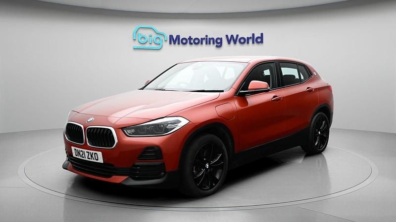 Used BMW X2 Sport Line 221 HP (162 kW) 2021 Orange SUV