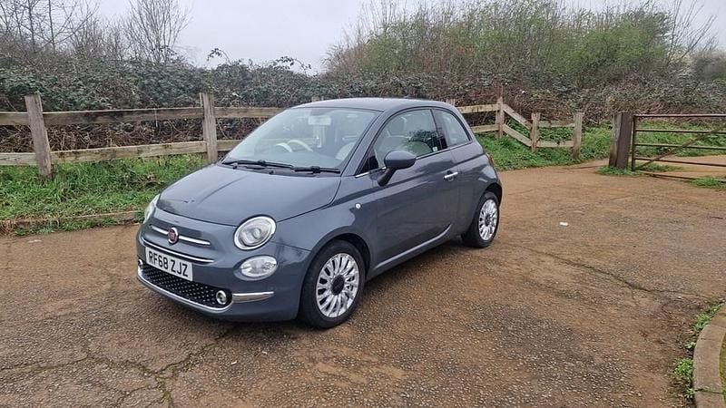 Used Fiat 500 Lounge 69 HP (50 kW) 2019 Grey Hatchback