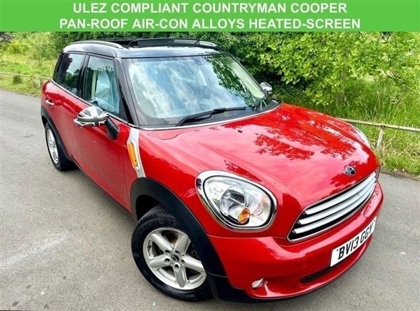 Red Used 2013 Mini Cooper Countryman SUV | £6,240 (Fair price) - Image 1/1