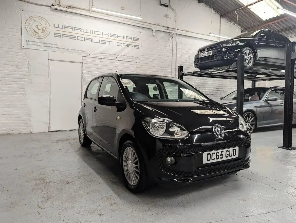 Used VW up! high up! 75 HP (55 kW) 2016 Black Hatchback