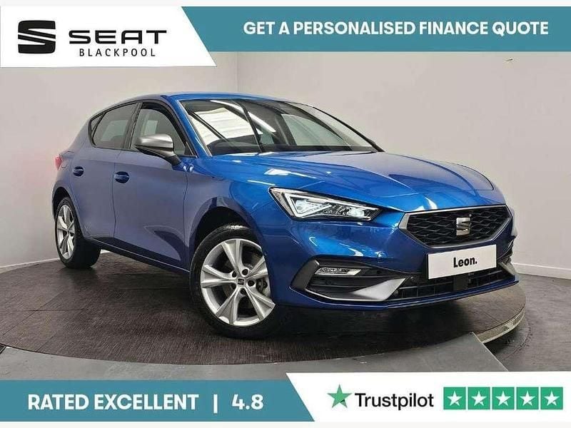 Blue New 2024 Seat Leon FR Hatchback | £24,665 (Fair price) - Image 1/4