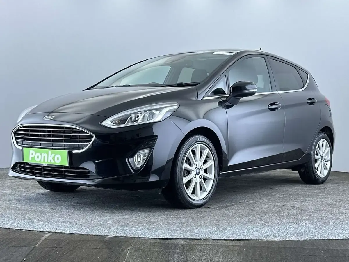 Used Ford Fiesta Titanium 2019 Black Hatchback